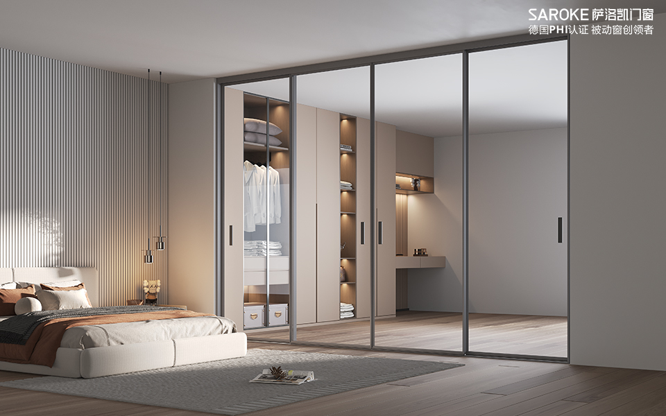 全景•暗夜推拉门