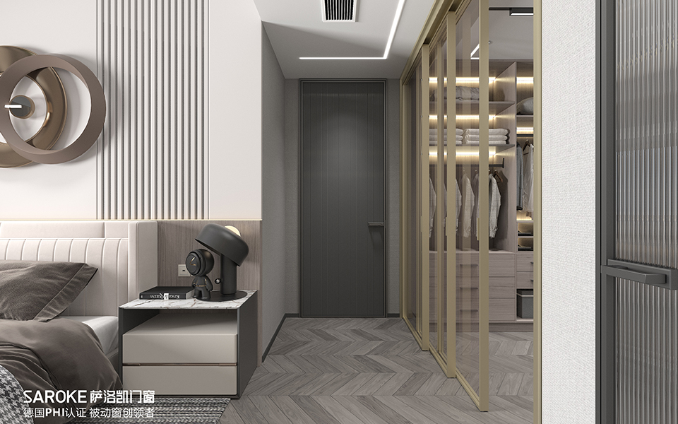 全景•暗夜平开门